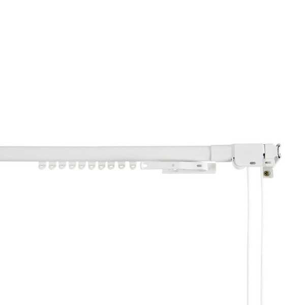 Riel Reforzado Blanco Extensible de 160 - 300 cm CINTACOR