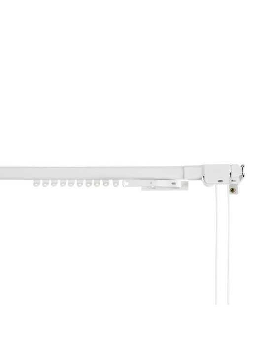 Riel Reforzado Blanco Extensible de 160 - 300 cm CINTACOR