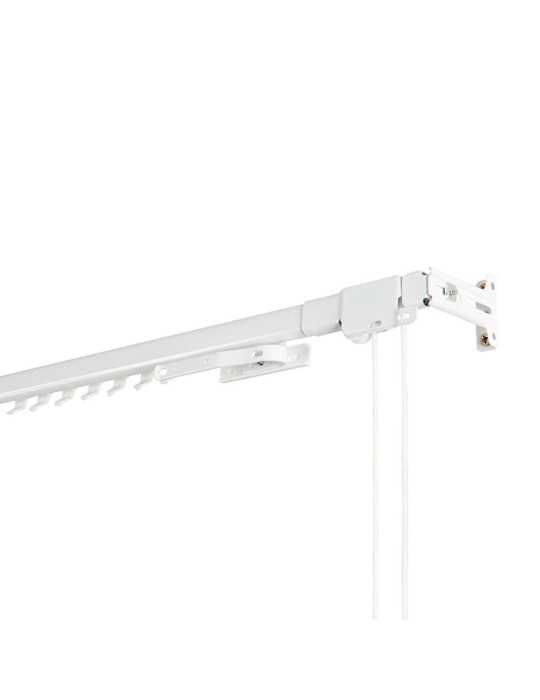 Riel Reforzado Blanco Extensible de 160 - 300 cm CINTACOR