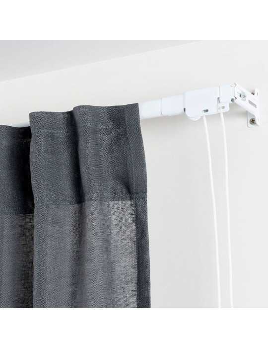 Riel Reforzado Blanco Extensible de 160 - 300 cm CINTACOR