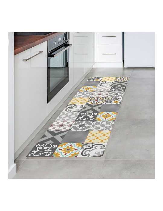 Alfombra Vinílica Croma Patch Gris-Ambar 60 x 200 cm CINTACOR - STOR PLANET