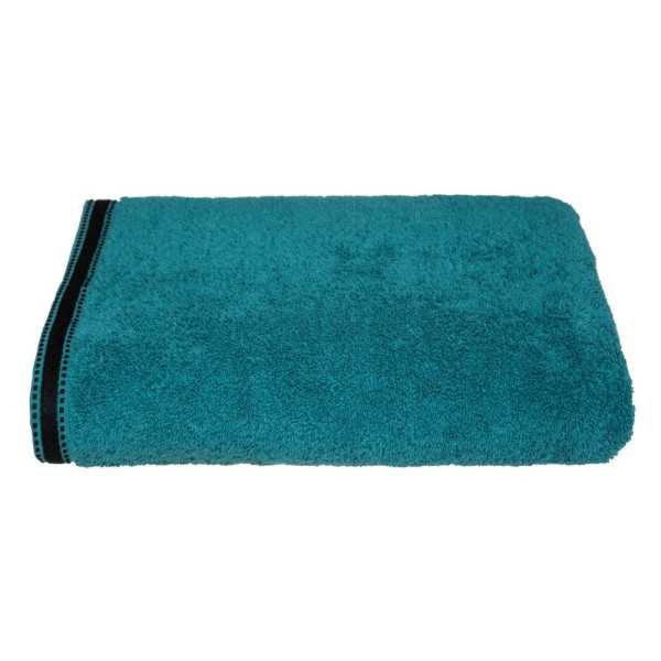 Toalla de Baño Joia 550 g / m² 100 % Algodón Color Verde Petrol 100 x 150 cm ATMOSPHERA