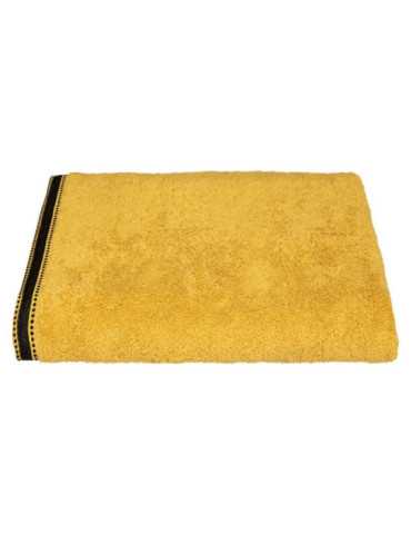 Toalla de Baño Joia 550 g / m² 100 % Algodón Color Mostaza 100 x 150 cm ATMOSPHERA