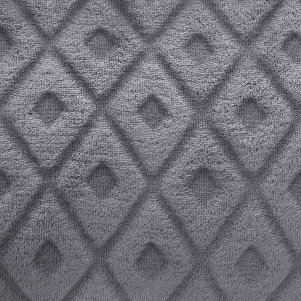 Plaid/Manta Modelo Winter Rhombus Color Gris 230 x 180 cm ATMOSPHERA