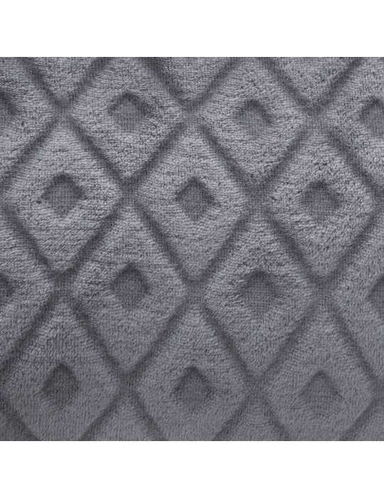 Plaid/Manta Modelo Winter Rhombus Color Gris 230 x 180 cm ATMOSPHERA