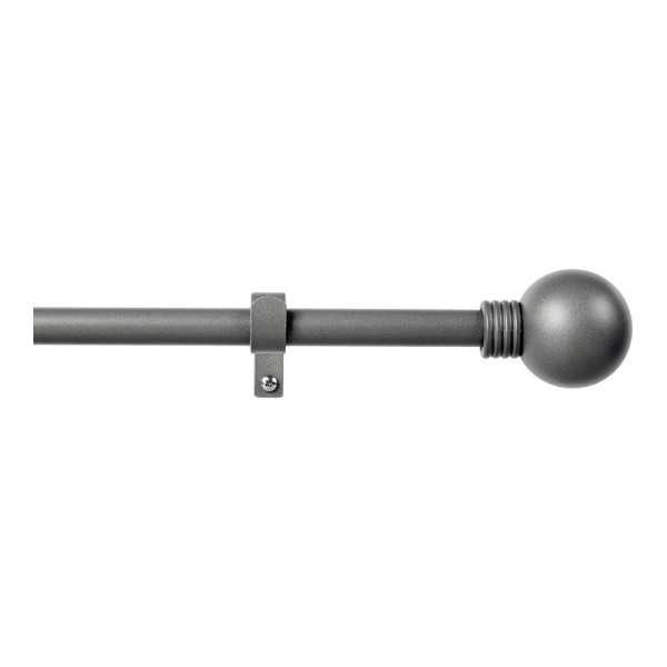 Kit Barra Cortina Anillo Plomo Extensible de 160 - 300 cm CINTACOR - STOR PLANET