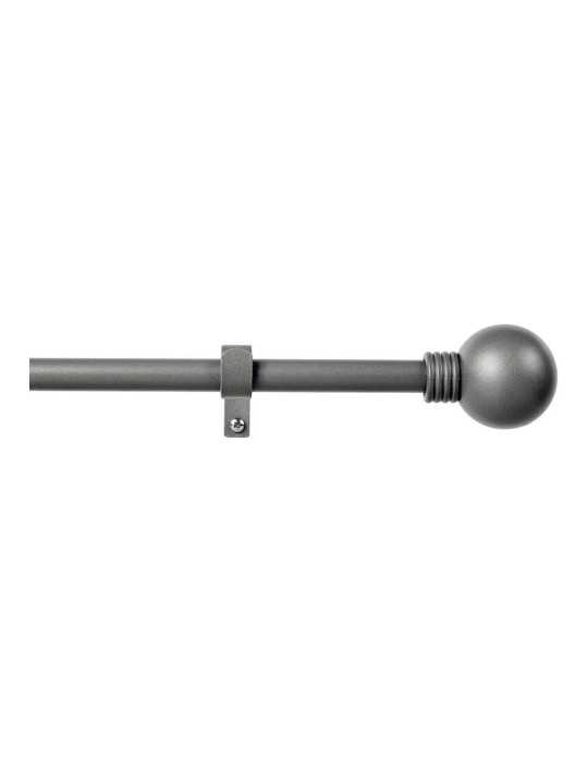 Kit Barra Cortina Anillo Plomo Extensible de 160 - 300 cm CINTACOR - STOR PLANET