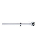 Kit Barra Cortina Anillo Cromo Extensible de 110 - 200 cm CINTACOR - STOR PLANET