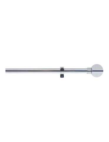 Kit Barra Cortina Anillo Cromo Extensible de 160 - 300 cm CINTACOR - STOR PLANET