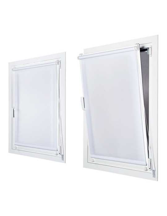 Estor Enrollable Clip & Fix Blanco Nieve 75 x 180 cm CINTACOR - STOR PLANET