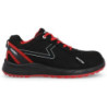 Zapato seguridad PAREDES S3 Alonso negro-rojo Talla 44