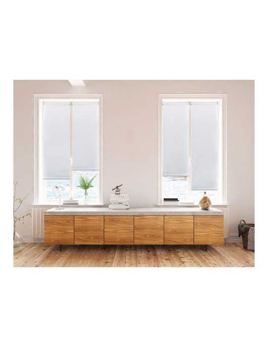 Estor Enrollable Clip & Fix Blanco Nieve 150 x 180 cm CINTACOR - STOR PLANET