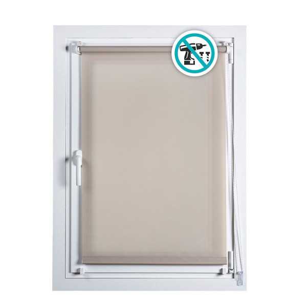 Estor Enrollable Clip & Fix Piedra 150 x 180 cm CINTACOR - STOR PLANET