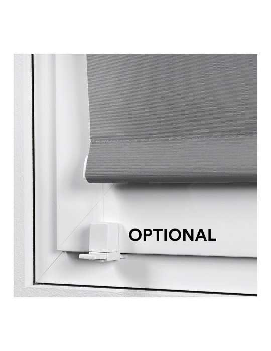 Estor Enrollable Clip & Fix Gris Asfalto 75 x 180 cm CINTACOR - STOR PLANET