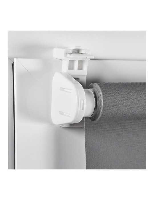 Estor Enrollable Clip & Fix Gris Asfalto 120 x 180 cm CINTACOR - STOR PLANET