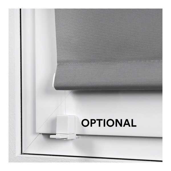 Estor Enrollable Clip & Fix Gris Asfalto 120 x 180 cm CINTACOR - STOR PLANET