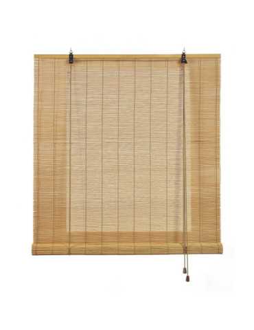 Estor Enrollable Bambú Ocre Mango 90 x 175 cm CINTACOR