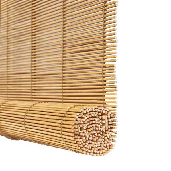 Estor Enrollable Bambú Ocre Mango 120 x 175 cm CINTACOR
