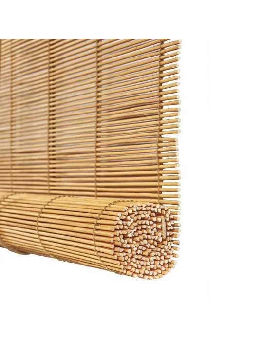 Estor Enrollable Bambú Ocre Mango 120 x 175 cm CINTACOR