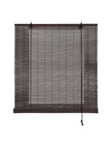 Estor Enrollable Bambú Ocre Wengue 120 x 175 cm CINTACOR