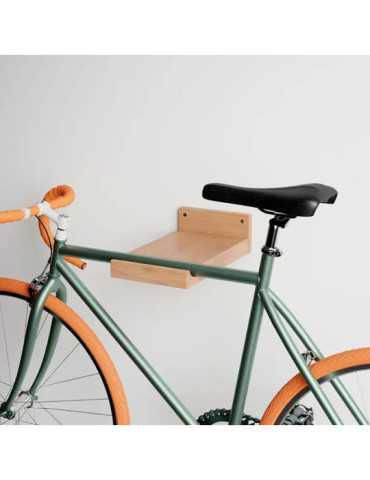 Soporte Fijo para Bicicleta, Modelo 2-8062.90, de Madera de Haya con Acabado Lacado, 10 x 20 x 36 cm REI 2