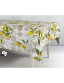 Rollo de Hule Mantel Estampado Limones 1,40 x 25 m EXMA