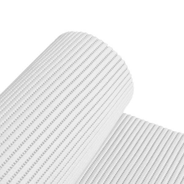 Rollo Alfombra Multiuso Antideslizante Aqua-Mat Basic Blanco 65 cm x 15 m EXMA