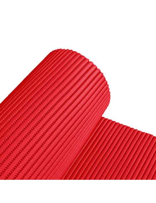 Rollo Alfombra Multiuso Antideslizante Aqua-Mat Basic Rojo 65 cm x 15 m EXMA