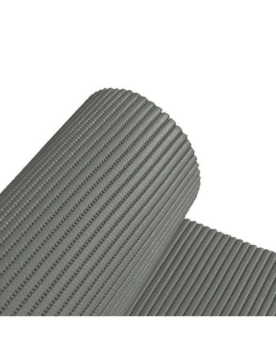Rollo Alfombra Multiuso Antideslizante Aqua-Mat Basic Gris 65 cm x 15 m EXMA