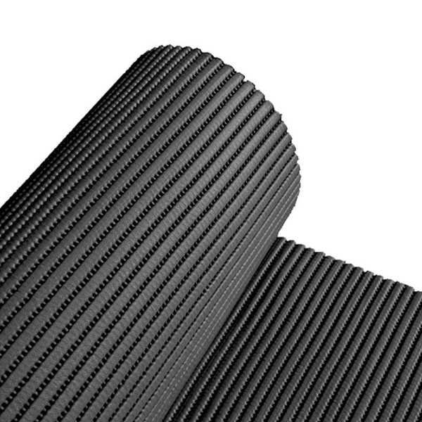 Rollo Alfombra Multiuso Antideslizante Aqua-Mat Basic Negro 65 cm x 15 m EXMA