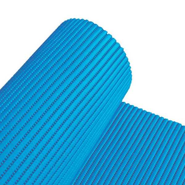 Rollo Alfombra Multiuso Antideslizante Aqua-Mat Basic Azul 65 cm x 15 m EXMA