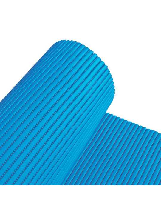 Rollo Alfombra Multiuso Antideslizante Aqua-Mat Basic Azul 65 cm x 15 m EXMA