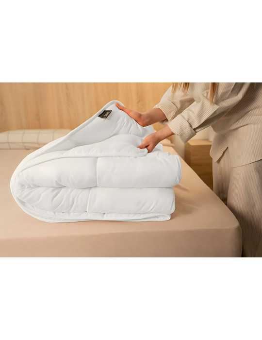 Edredón Relleno Nórdico Warmy E200 Blanco 155 x 220 cm NALUI