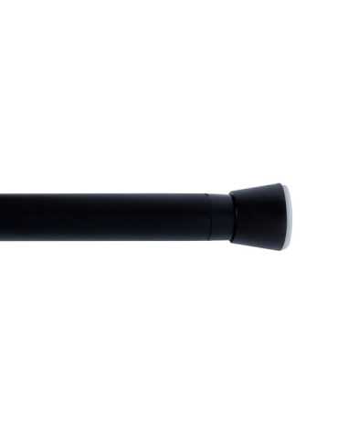 Barra Extensible Multiuso A Presión sin Taladro, Negra, Ø2,8 - 2,5 x 140 - 250 cm CINTACOR - STORPLANET