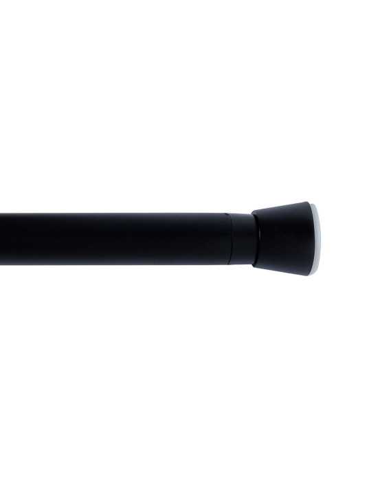 Barra Extensible Multiuso A Presión sin Taladro, Negra, Ø2,8 - 2,5 x 140 - 250 cm CINTACOR - STORPLANET