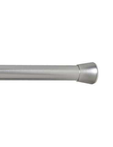 Barra Extensible Multiuso A Presión sin Taladro, Plata, Ø2,8 - 2,5 x 140 - 250 cm CINTACOR - STORPLANET