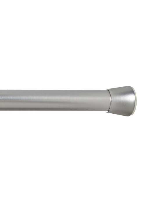 Barra Extensible Multiuso A Presión sin Taladro, Plata, Ø2,8 - 2,5 x 140 - 250 cm CINTACOR - STORPLANET