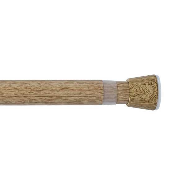 Barra Extensible Multiuso A Presión sin Taladro, Madera, Ø2,8 - 2,5 x 140 - 250 cm CINTACOR - STORPLANET