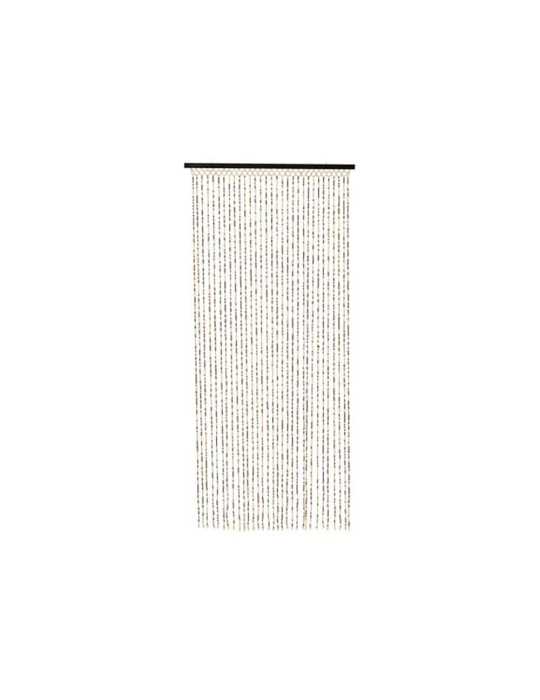 Cortina de Bambú, Color Marrón, para Puerta, 90 x 200 cm DECORIS