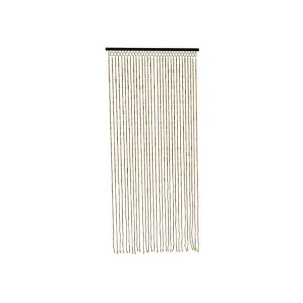 Cortina de Bambú, Color Natural, para Puerta, 90 x 200 cm DECORIS