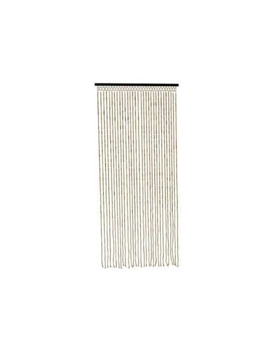 Cortina de Bambú, Color Natural, para Puerta, 90 x 200 cm DECORIS