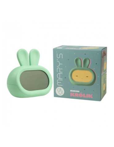 Reloj Despertador Recargable Modelo Conejo Verde MARY´S 2