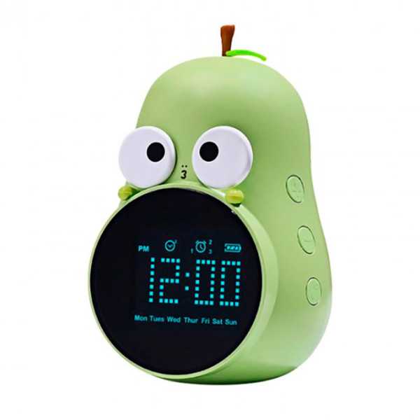 Reloj Despertador Recargable Modelo Pera MARY´S