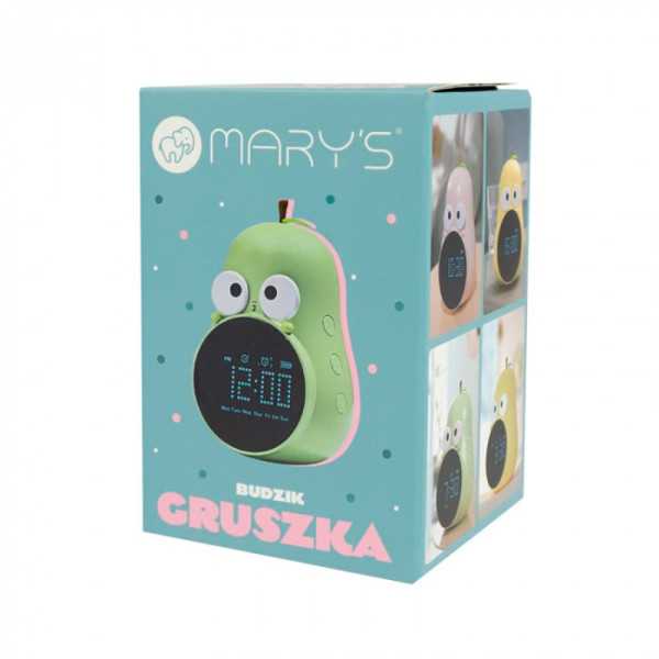 Reloj Despertador Recargable Modelo Pera MARY´S