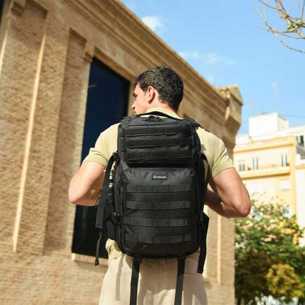 Mochila Táctica Militar Force B500 50 l, Negra NUMADA