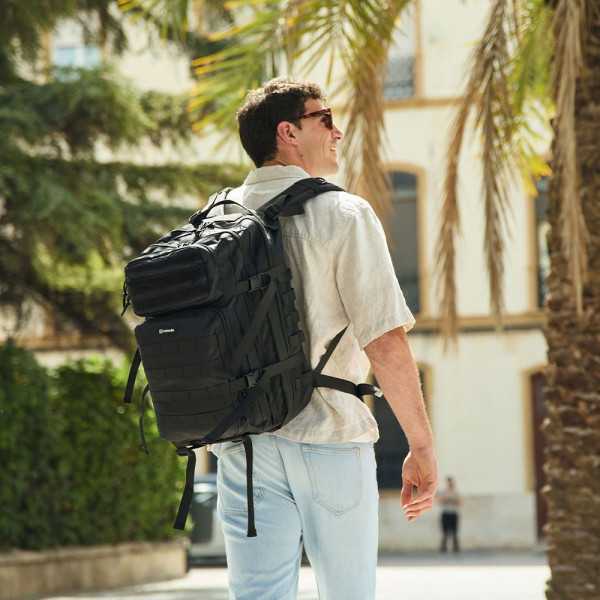 Mochila Táctica Militar Force B500 50 l, Negra NUMADA