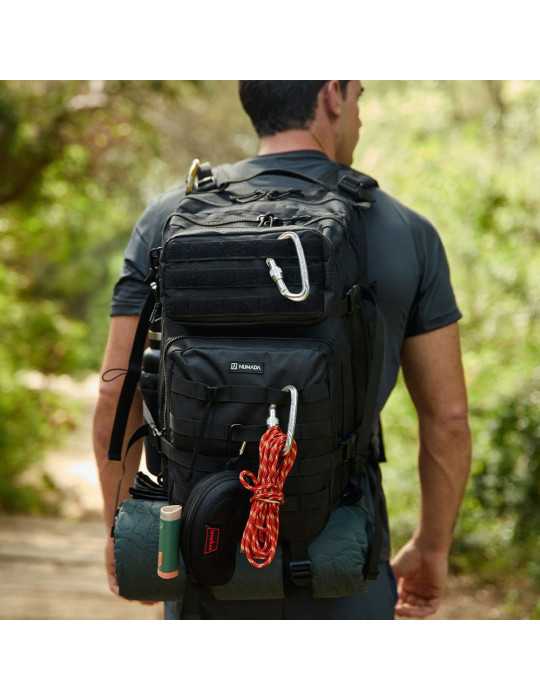 Mochila Táctica Militar Force B500 50 l, Negra NUMADA