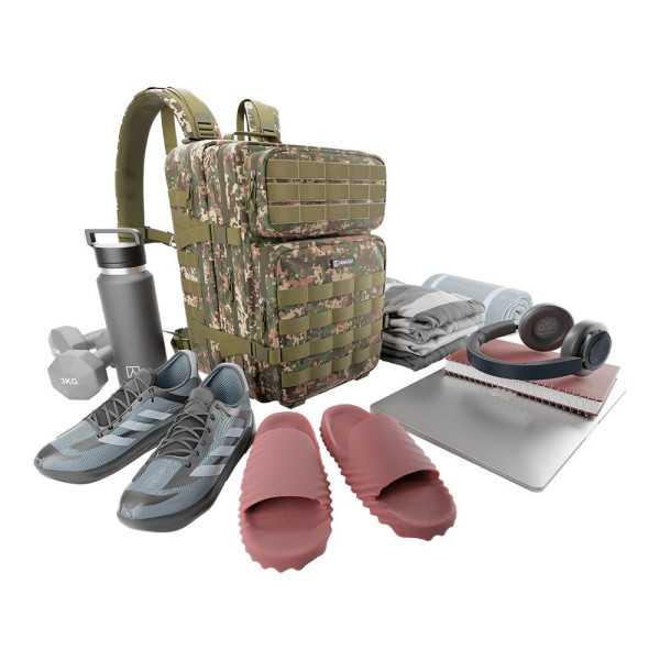 Mochila Táctica Militar Force B500 50 l, Camuflaje NUMADA