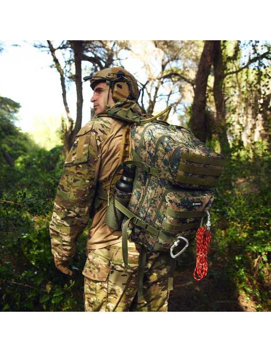 Mochila Táctica Militar Force B500 50 l, Camuflaje NUMADA