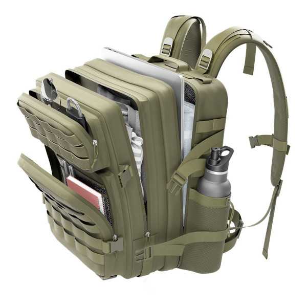Mochila Táctica Militar Force B500 50 l, Verde NUMADA
